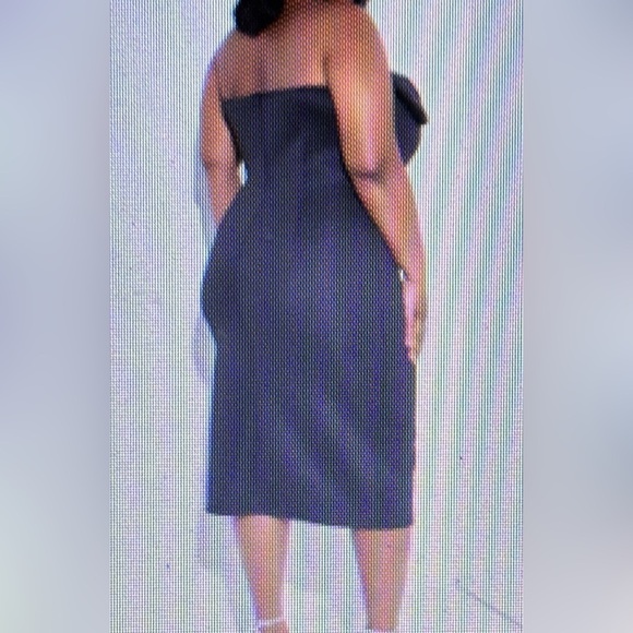 Ashley Stewart Oversize Scuba Bow Embellished Women 26/28 Bodycon Dress NEW - Picture 10 of 11